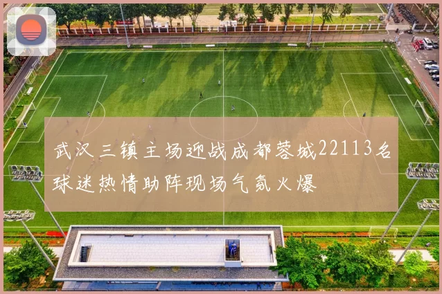 武汉三镇主场迎战成都蓉城22113名球迷热情助阵现场气氛火爆